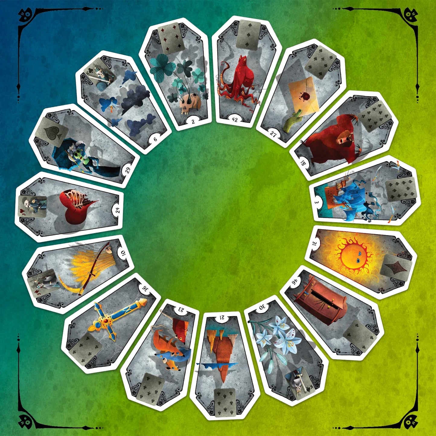 The Ghastly Lenormand -Digital Booklet Edition