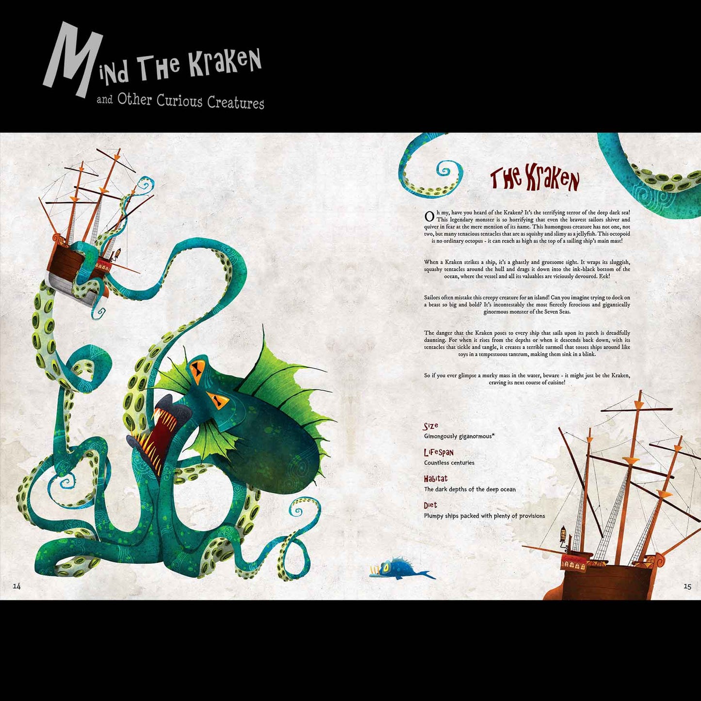 Mind The Kraken and other Curious Creatures