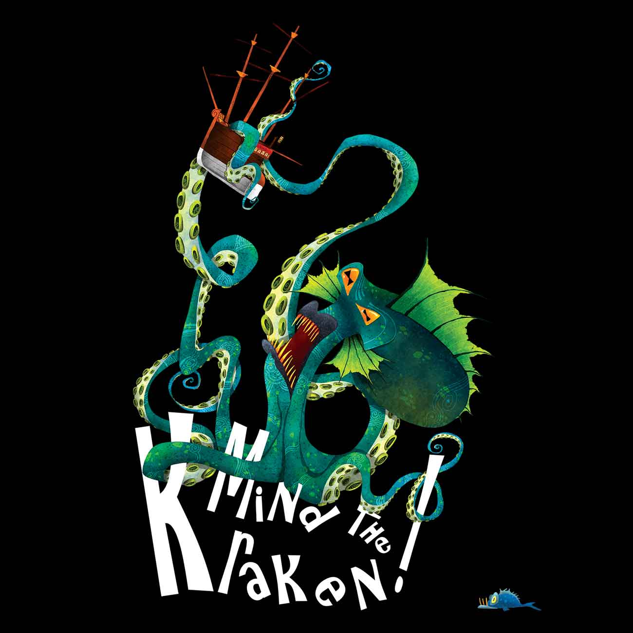 Mind The Kraken (Unisex T-Shirt)