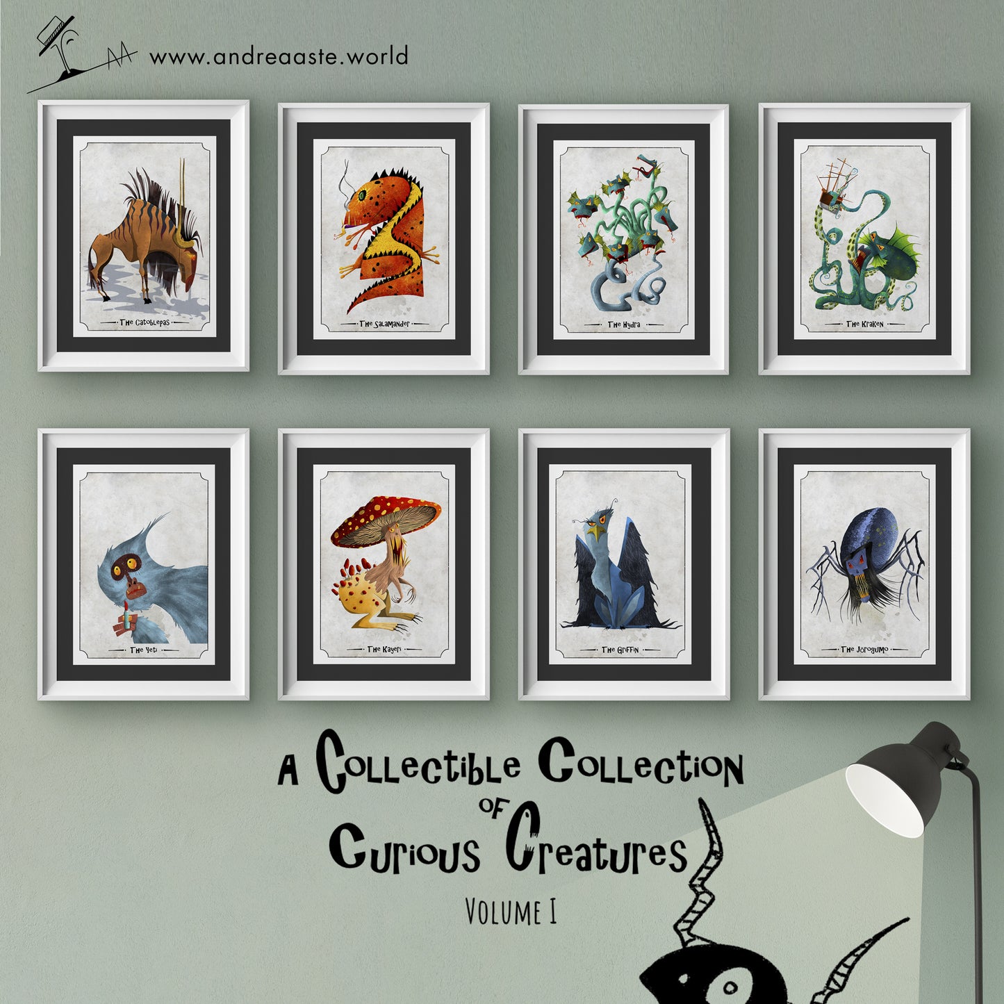 A Collectible Collection of Curious Creatures. Volume I